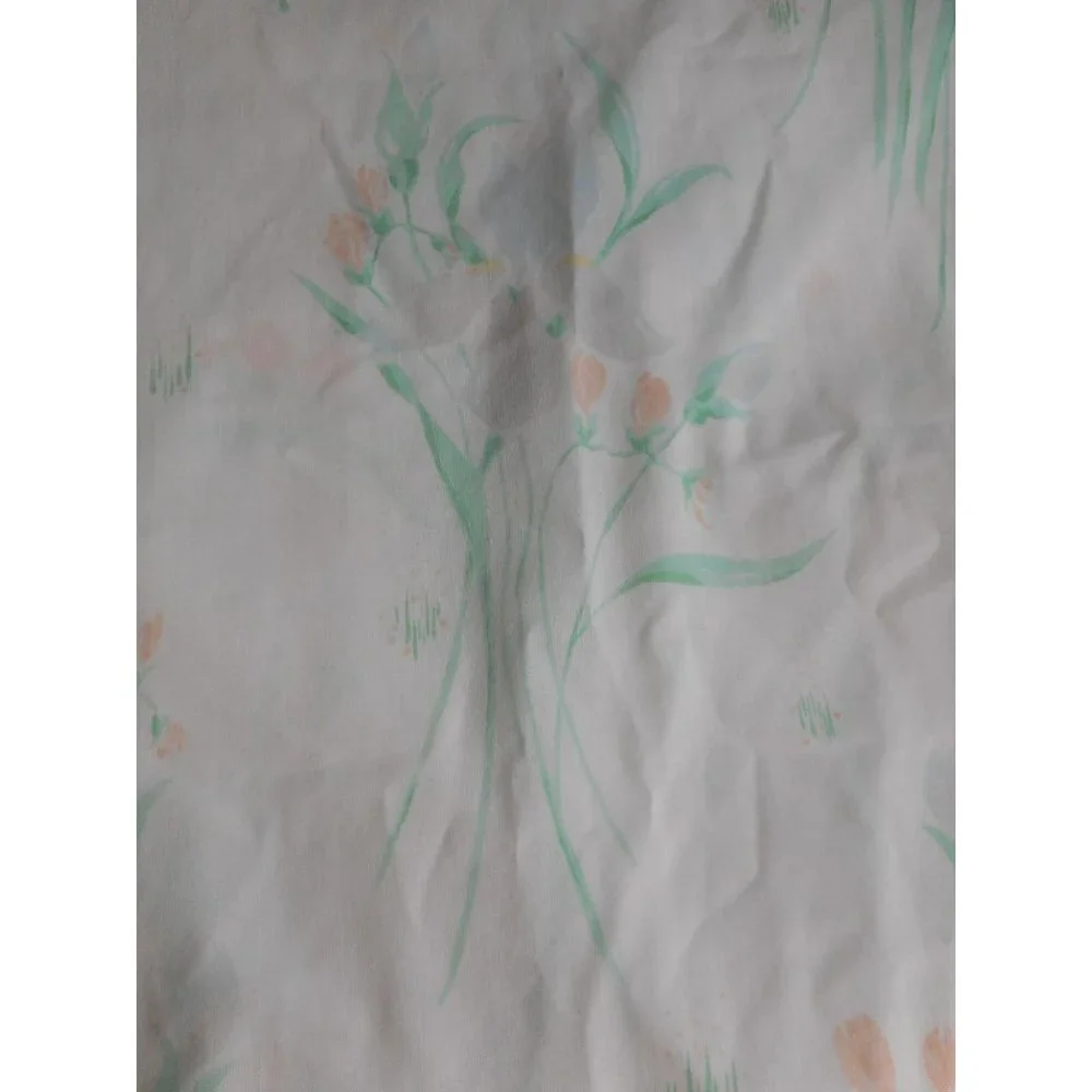 Vintage Floral Queen Flat Lady Pepperell Sheet